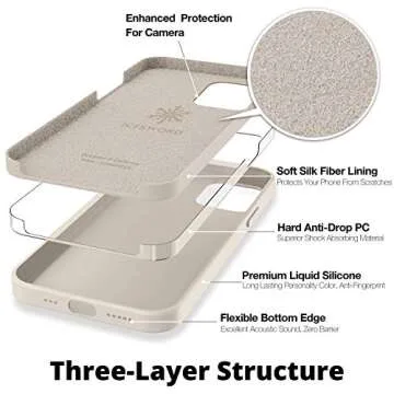 IceSword iPhone 13 Stone Case - Stylish & Shockproof