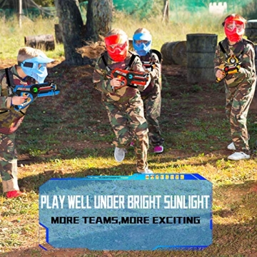 HISTOYE Laser Tag Guns Set - Safe Infrared Fun for Kids