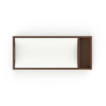 Child Craft Kieran Changing Table Topper, Convert Dresser into a Changing Table Surface, Securely Attaches, Non-Toxic, Baby Safe Finish (Toasted Chestnut)