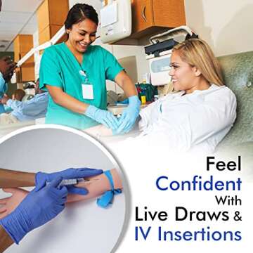 Realistic Phlebotomy Practice Kit for Confident Medical Training