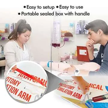 Realistic Phlebotomy Practice Kit for Confident Medical Training