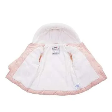 Stylish Water-Resistant Puffer Jacket for Baby Girls