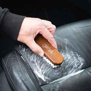Geist Leather & Upholstery Cleaning Brush for Car and Home