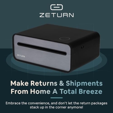 Compact Wireless Shipping Label Printer for Easy Returns