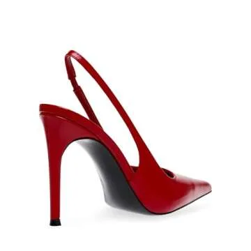 Steve Madden Women's Reyes Pump, Red Box, 9