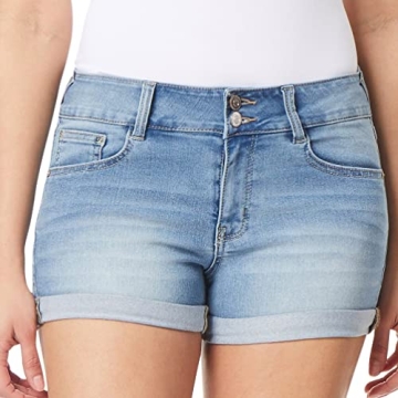 WallFlower Women's Ultra Soft Denim Shorts for Summer Bliss