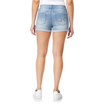 WallFlower Women's Ultra Soft Denim Shorts for Summer Bliss