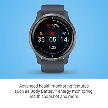 Garmin Venu 2 GPS Smartwatch - Health & Fitness Tracking