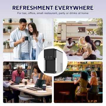 3 in 1 Water Dispenser & Nugget Ice Maker