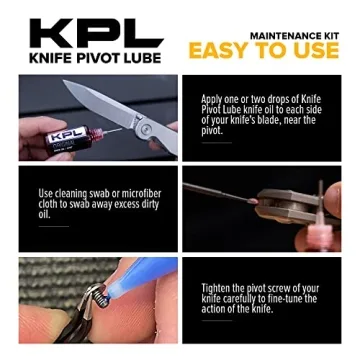 KPL Knife Care & Maintenance Kit for Blades and Pocket Knives