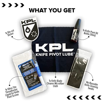 KPL Knife Care & Maintenance Kit for Blades and Pocket Knives