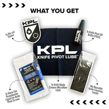 KPL Knife Care & Maintenance Kit for Blades and Pocket Knives