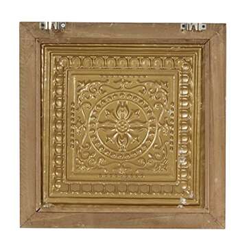 Deco 79 Elegant Metal Floral Wall Decor Set of 3