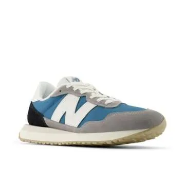 New Balance Men's 237 V1 Classic Sneaker - Grey/Grey