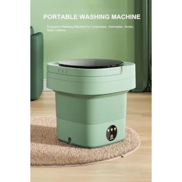 Portable 9L Mini Washing Machine & Dryer Combo
