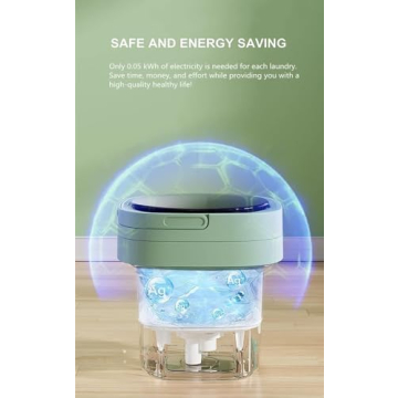 Portable 9L Mini Washing Machine & Dryer Combo