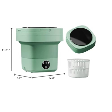 Portable 9L Mini Washing Machine & Dryer Combo