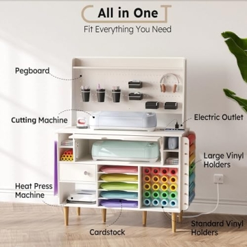 Organized Crafting Made Easy: The Ultimate Craft Organization Cabinet