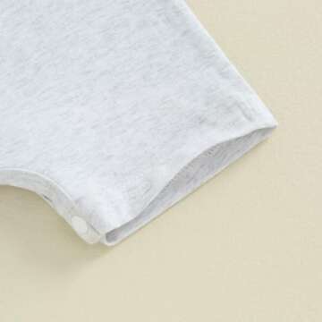 FIOMVA Baby Boys Girls Cotton Romper Jumpsuit Outfit