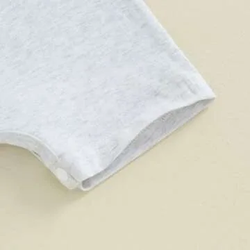 FIOMVA Baby Boys Girls Cotton Romper Jumpsuit Outfit