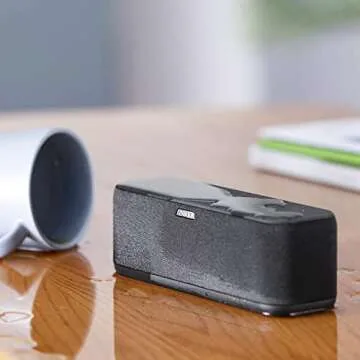 Upgraded, Anker Soundcore Boost Bluetooth Speaker with Well-Balanced Sound, BassUp, 12H Playtime, USB-C, IPX7 Waterproof, Wireless Customizable EQ via App, Stereo Pairing