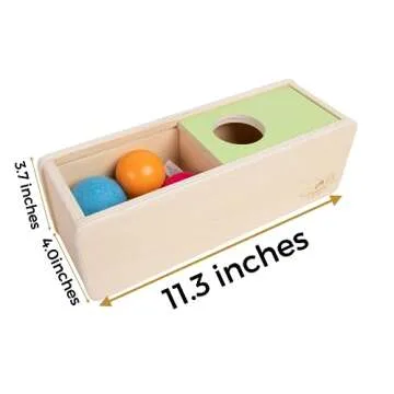 Leticia's Corner Montessori Object Permanence Box for Babies
