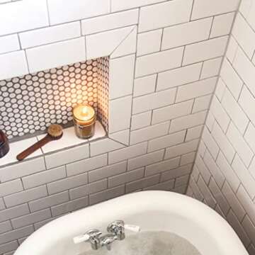 Votivo Saint Germain Lavender 6.8 oz Aromatic Candle | Soy Wax Blend | Luxury Glass Jar Scented Candle & Box | Candles for Home Scented | Candle Gifts | Long Burning & Highly Scented