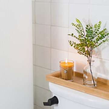 Votivo Saint Germain Lavender 6.8 oz Aromatic Candle | Soy Wax Blend | Luxury Glass Jar Scented Candle & Box | Candles for Home Scented | Candle Gifts | Long Burning & Highly Scented