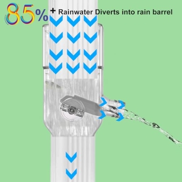 Eco-Friendly Prestantious Downspout Diverter for Rain Barrels
