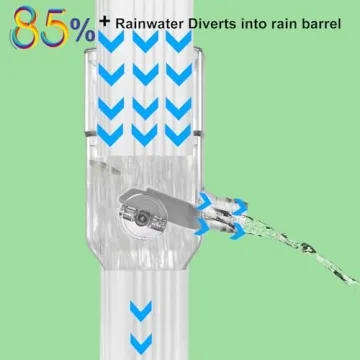 Eco-Friendly Prestantious Downspout Diverter for Rain Barrels