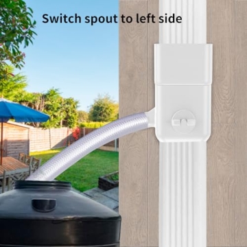 Eco-Friendly Prestantious Downspout Diverter for Rain Barrels