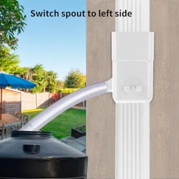 Eco-Friendly Prestantious Downspout Diverter for Rain Barrels