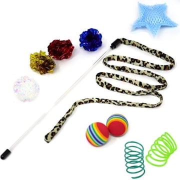 Youngever 24 Cat Toy Assortment - Interactive Fun for Cats