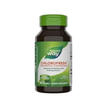 Nature’s Way Chlorofresh Chlorophyll Concentrate - Detox & Skin Support Softgels, 90 Count