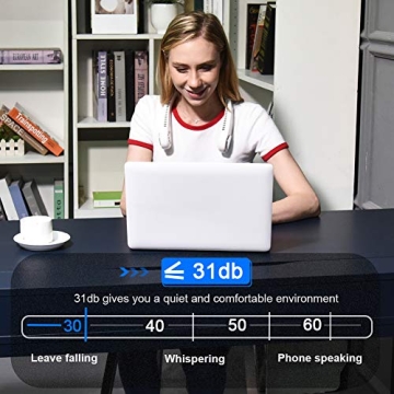 ITHKY Portable Neck Fan Cool Summer Companion 3 Speeds