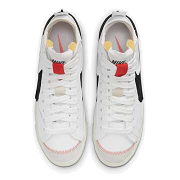 Nike Men's Low-Top Sneakers, White Black White Sail, 10.5