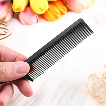Durable Carbon Fiber Rat Tail Comb Set for Professional Hair Styling