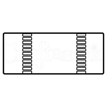 ArtBin KW903 Brush Box with Foam Inserts, Fine Art Portable Paint Brush Organizer, Plastic, Clear, 1.0 Count