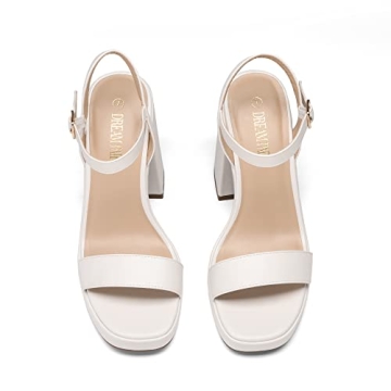 DREAM PAIRS Stylish Block Chunky Heels for Women