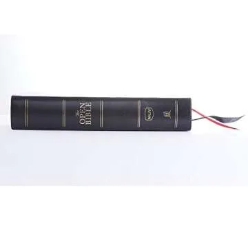 NKJV Open Bible: Leathersoft, Red Letter, Comfort Print