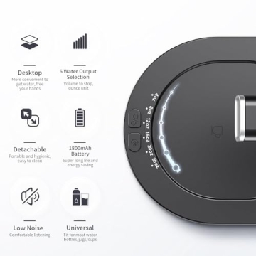 Portable Desktop Water Bottle Dispenser for Easy Hydration