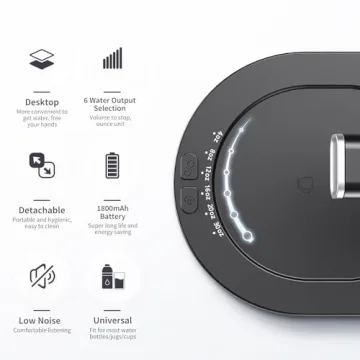 Portable Desktop Water Bottle Dispenser for Easy Hydration