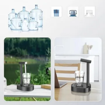 Portable Desktop Water Bottle Dispenser for Easy Hydration