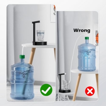 Portable Desktop Water Bottle Dispenser for Easy Hydration