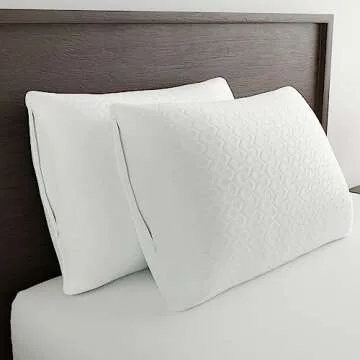 Allerease Platinum Zippered Allergy Defense Particles Proof Machine Washable Pillow Protector- King