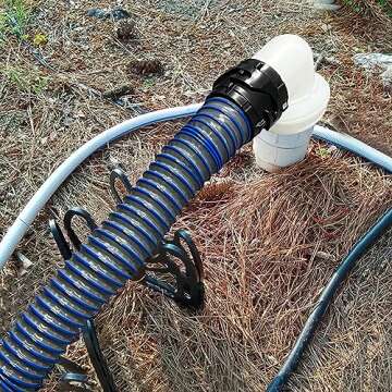 OUTPRIZE 20FT RV Sewer Hose, EXTREME Heavy Duty TPE Material for Abrasion Resistance and Crush Protection, Camper Sewer Hose Kit with Pre-Attached Bayonet Fittings, 4-in-1 Adapter Elbow and Wrench