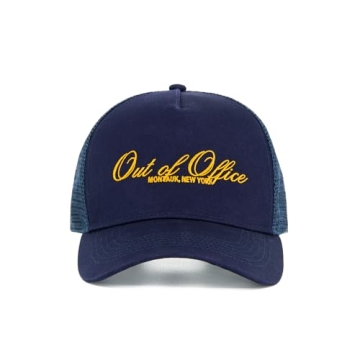 Almere Graphic Mesh Adjustable Trucker Hat - Stylish Comfort for All Occasions