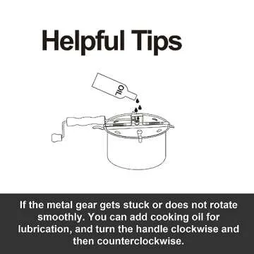 Cook N Home Stovetop Popcorn Popper - Perfect For Movie Nights