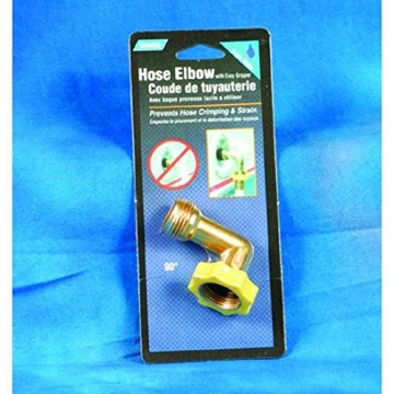 Camco 22504 Brass 90-Degree Elbow Connector for RVs