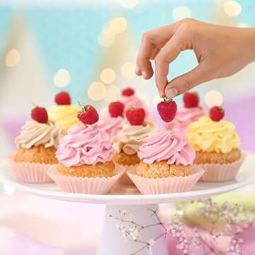 Cokiecan Mini Cupcake Liners 1000 Pcs for Easy Baking